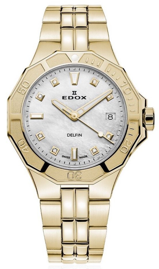 EDOX Delfin 53020 37JM NADD Orologio Donna Al quarzo