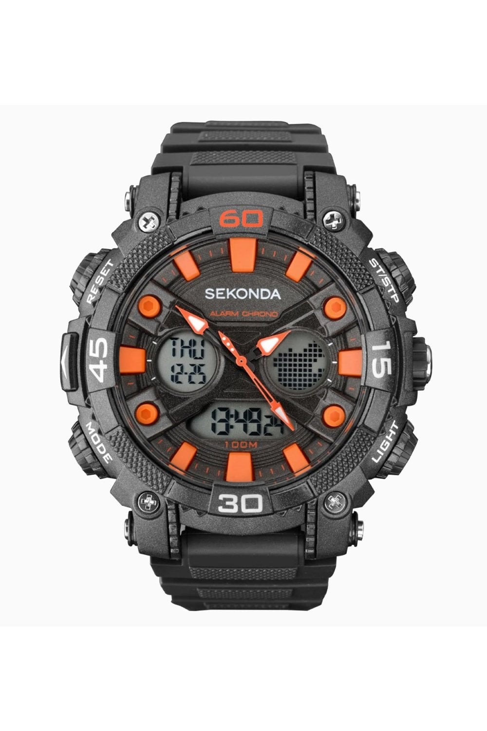 Sekonda Orologio da uomo Alarm Sports Chronograph 49mm 1037