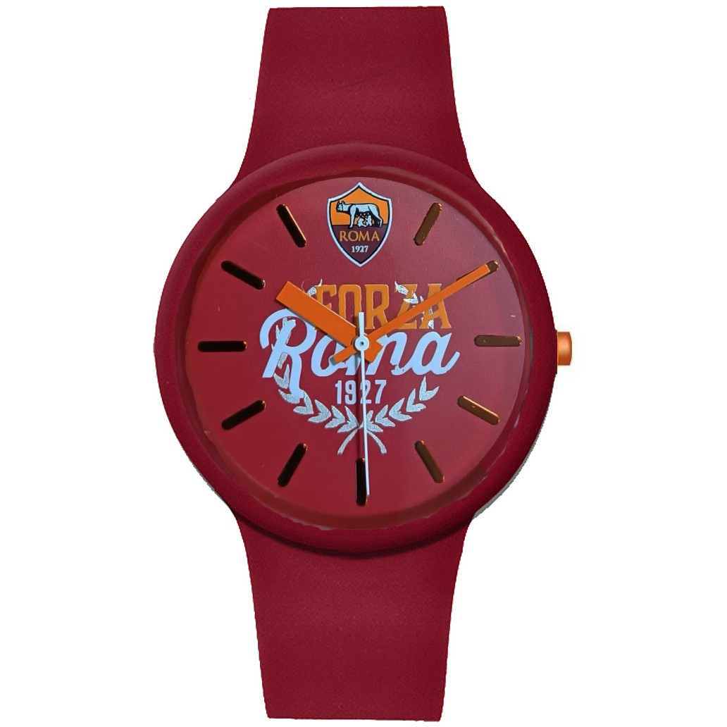 Orologio Uomo AS ROMA P-RR390UR1 Silicone Rosso OFFICIAL