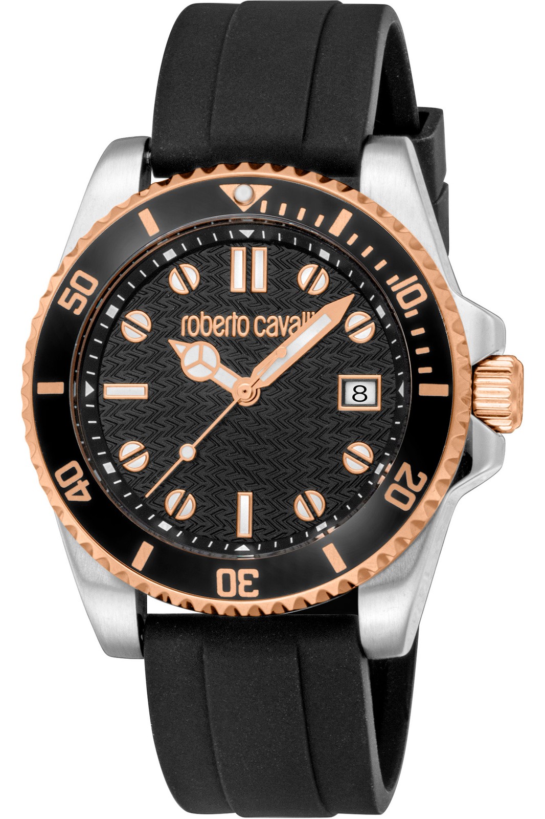 Orologio Roberto Cavalli RC5G129P0045 da Uomo Nero in Acciaio