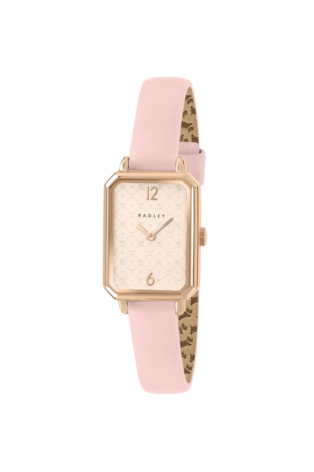 Radley Ladies Saxon Road Rose Gold Pink Leather Strap Watch RY21876A