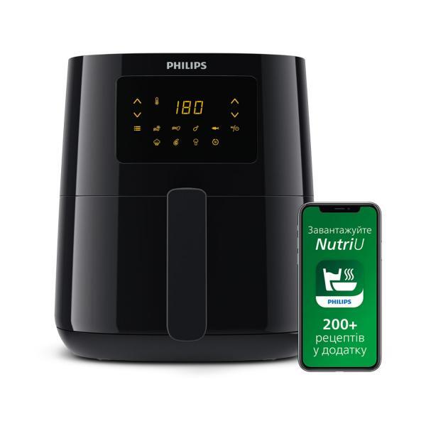 Philips Essential Airfryer HD9252/90 da 4,1 l e 0,8 kg con tecnologia Rapid Air