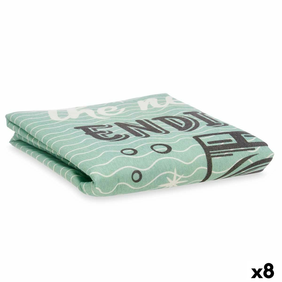Copri asse da stiro Kipit 140X50-CYCLE Verde 140 x 50 cm Lavatrice [8 Unità]