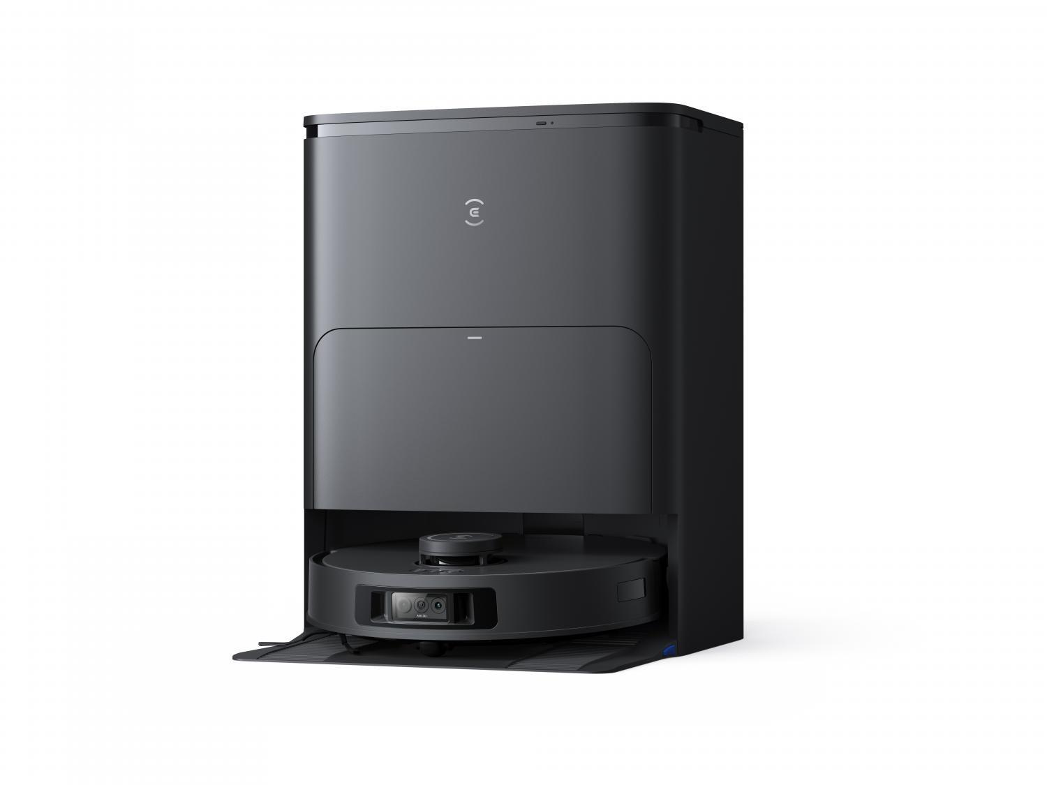 Ecovacs Robot Aspirapolvere senza Sacco 0.275 Lt con Base DSX39 Deebot T30S Pro