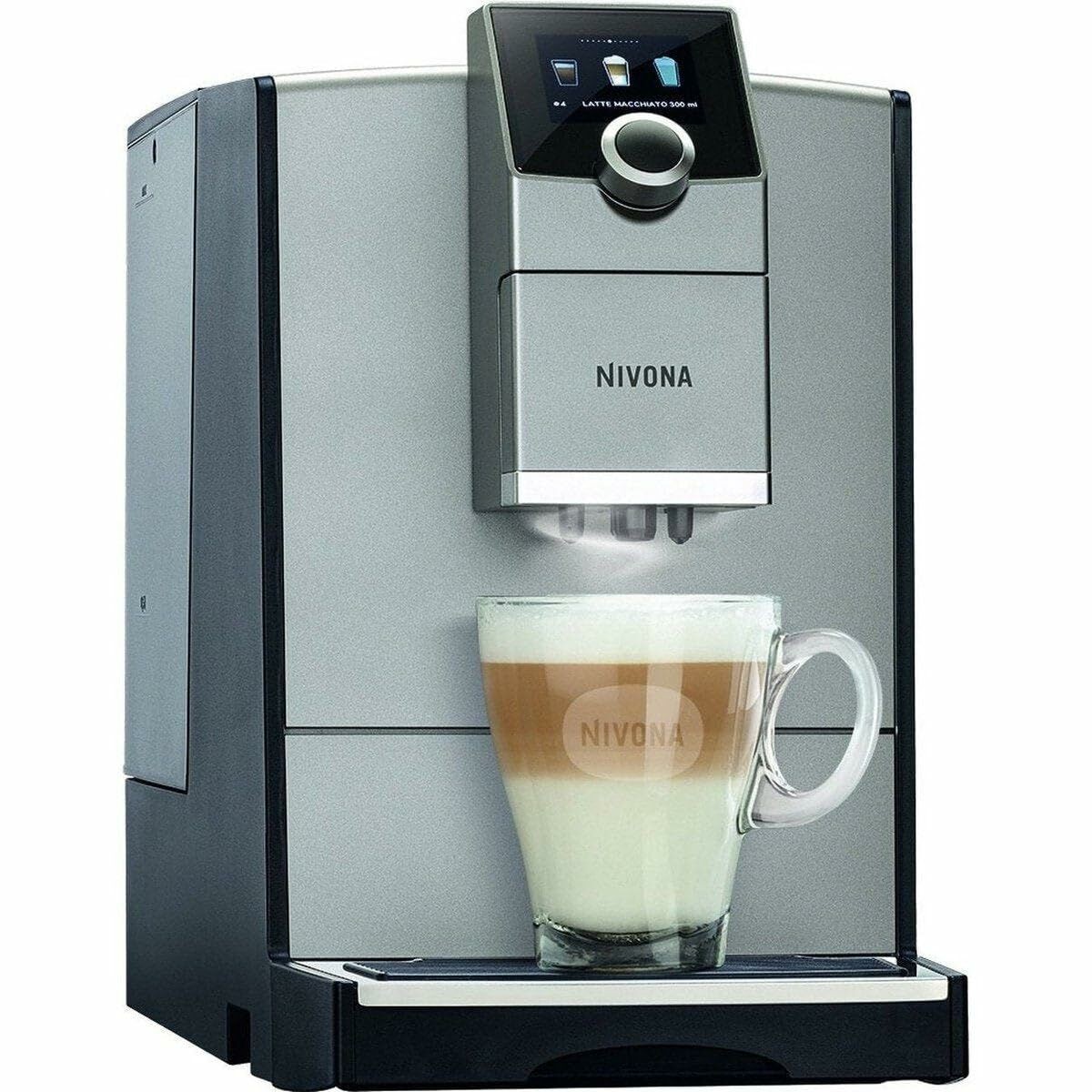 Caffettiera superautomatica Nivona CafeRomatica 795 Nero Acciaio 1455 W 15 ba