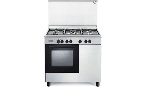 De Longhi Cucina a Gas 5 Fuochi Forno elettrico Grill 90x60 cm FMX 96 B5 ED