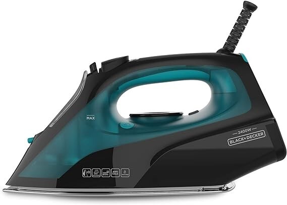 BXIR2403E - FERRO VAPORE 2400W PIAST.CERAMICA 370ML NERO/BLU