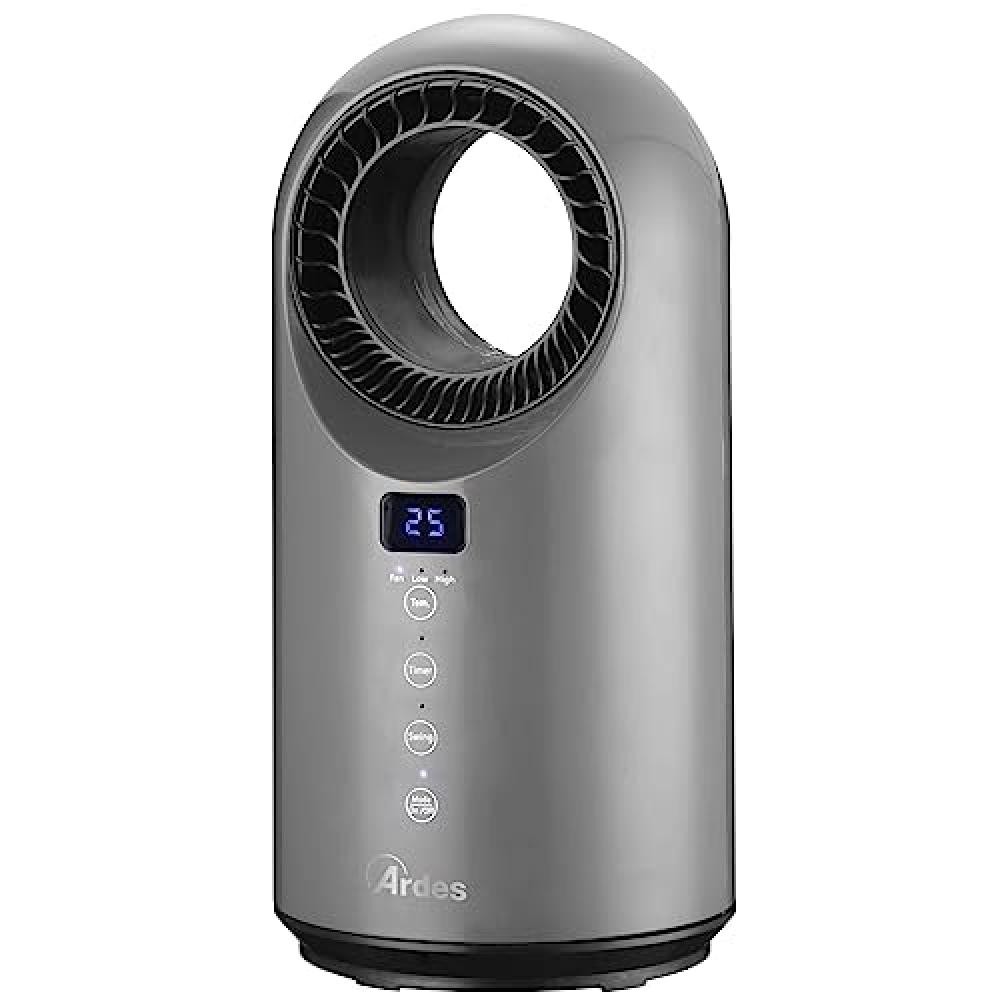 ARDES | AR4P04RG CYCLOP GRAY Termoventilatore Ceramico Bladeless Oscillante 1500