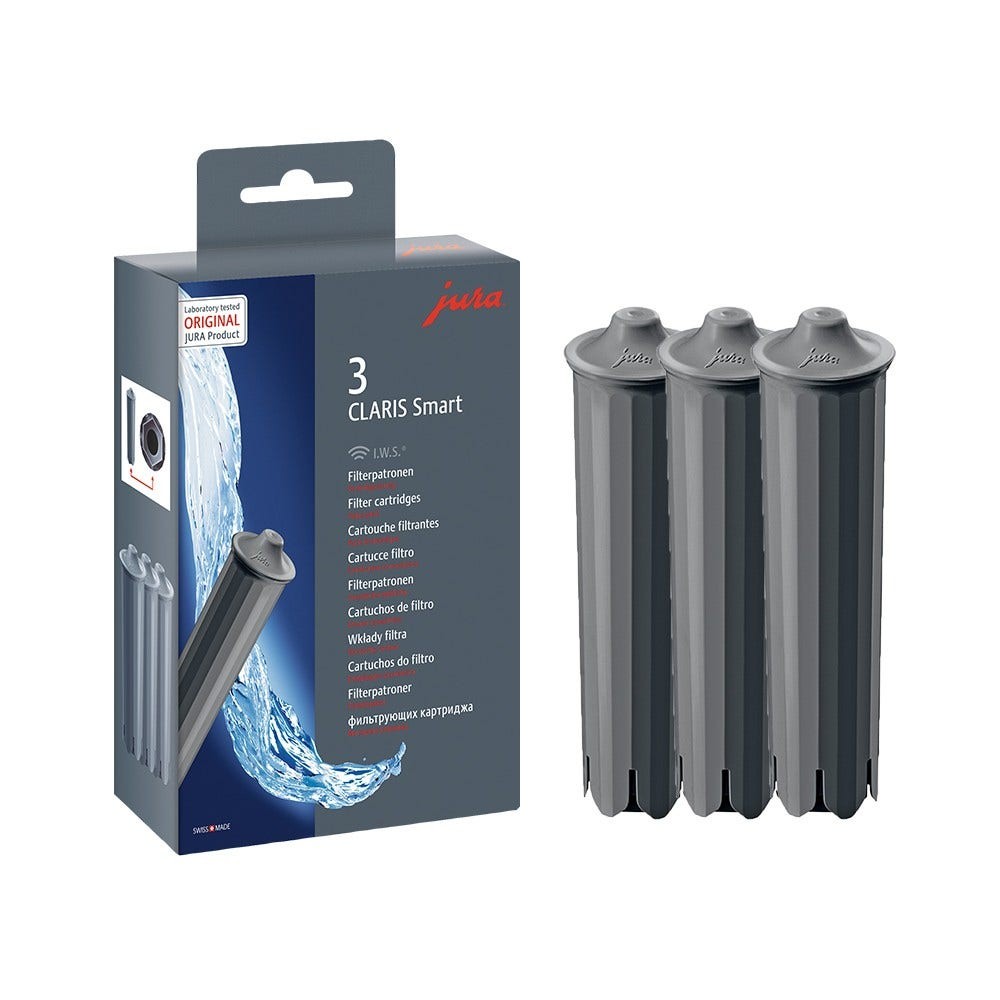 Filtro per acqua intelligente Jura Claris, confezione da 3 71794