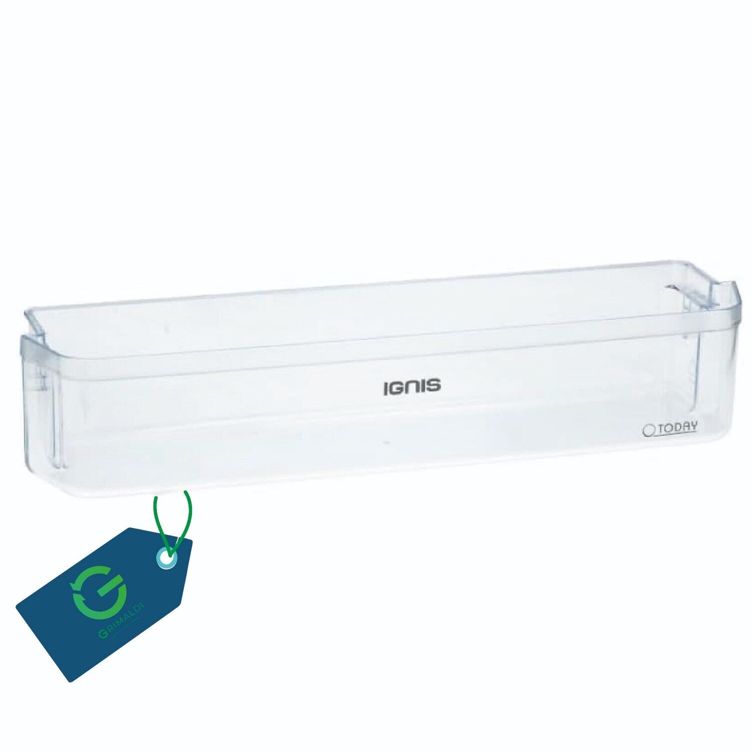 BALCONCINO PORTABOTTIGLIE PER FRIGORIFERO WHIRLPOOL IGNIS 481010372115 ORIGINALE