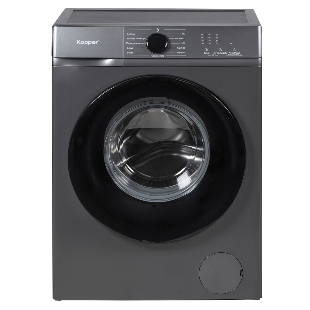 Kooper Lavatrice 10 Kg Classe A 52 cm 1400 giri Funzione Vapore 3920759