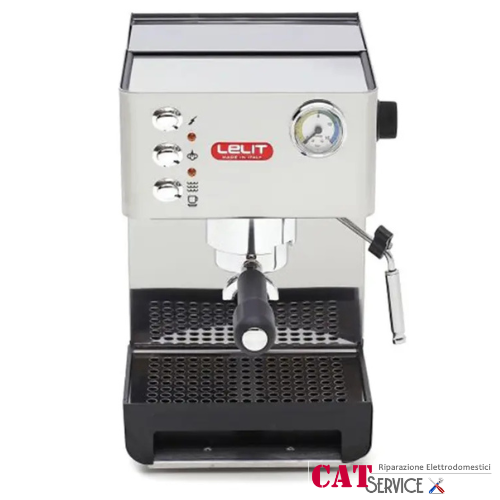 MACCHINA CAFFE ESPRESSO LELIT ANNA PL41EM ACCIAO INOC CAFFE MACINATO E CIALDA