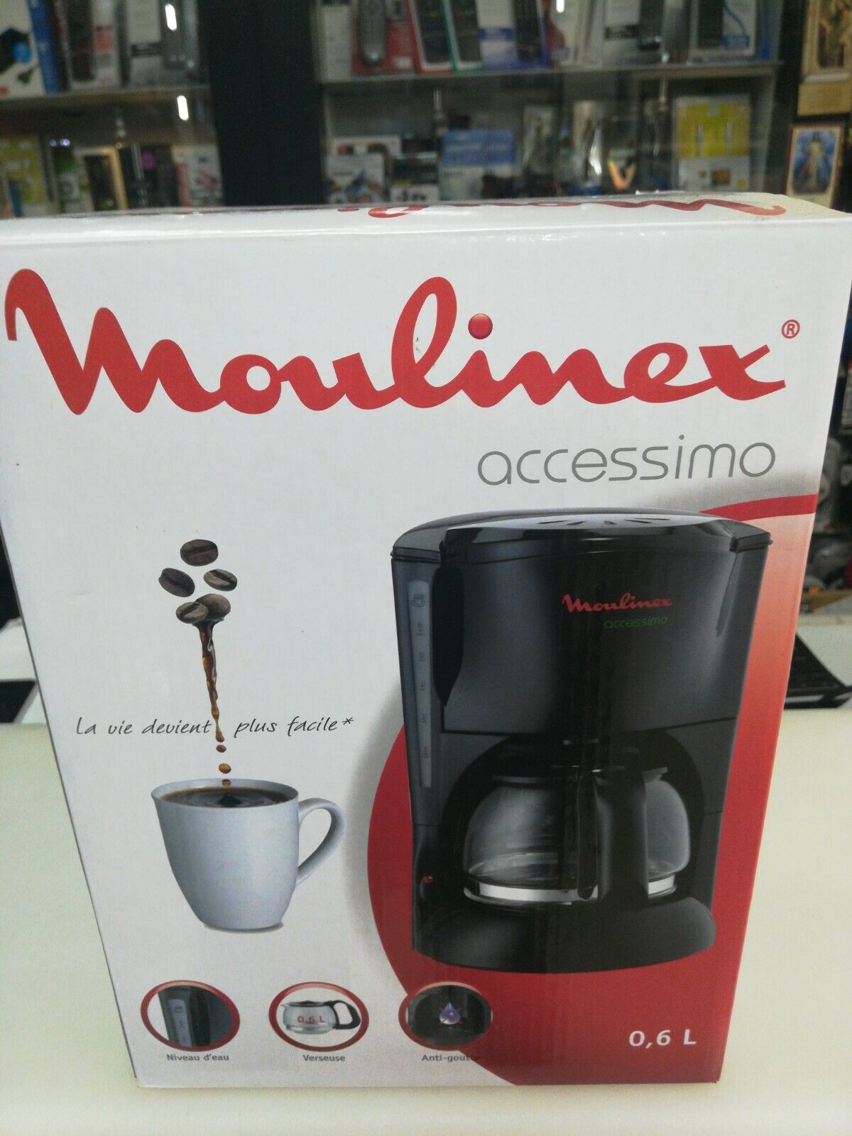 Moulinex FG511831 Subito Caffettiera Orziera 0,60 lt