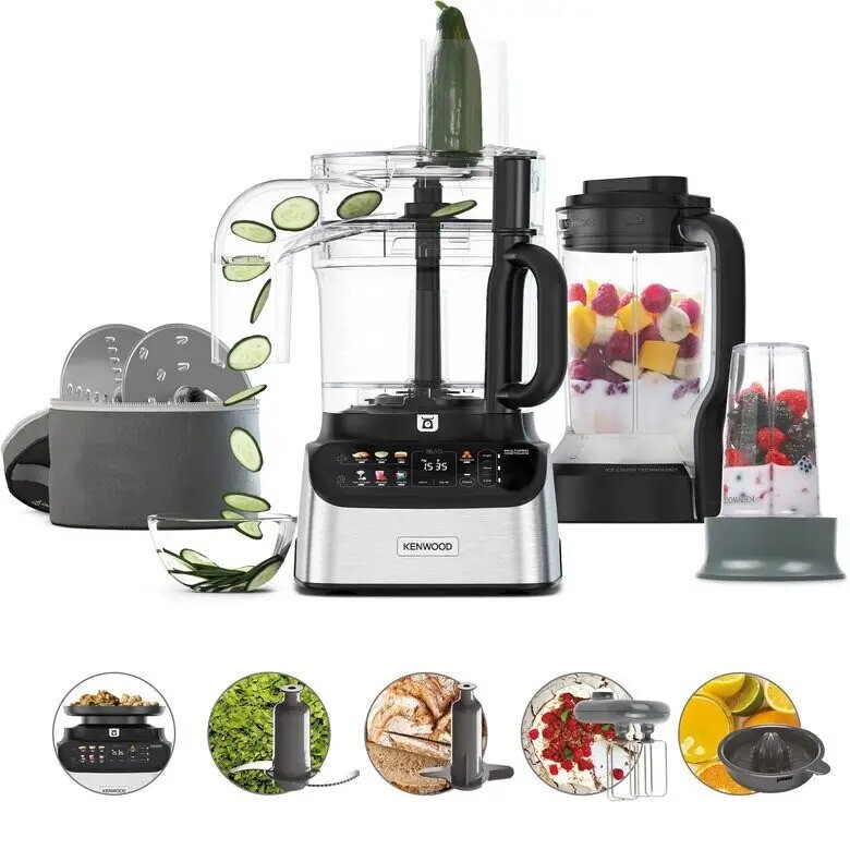 Kenwood FDM73.850SS Macchina Multifunzione MultiPro OneTouch 3L Potenza 1000W