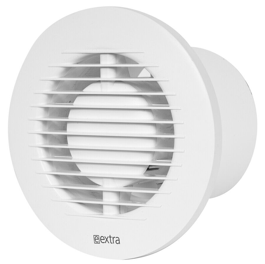Silenzioso Rotondo Bagno Extractor Fan 100mm/10.2cm con Sfera Bearing Vetilator