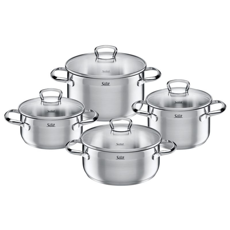 WMF Silit Toskana Topf-Set Acciaio inox