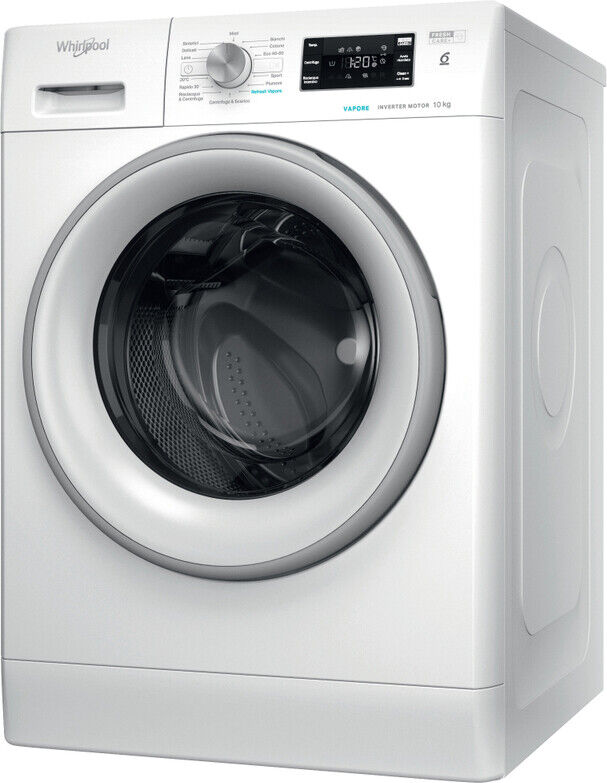 Lavatrice 10 kg A 60 cm Centrifuga 1400 giri Vapore FFB 1046 SV IT Whirlpool