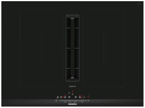Siemens Piano Cottura Induzione 4 Fuochi Larghezza 70 cm Nero - ED777FQ25E Iq500