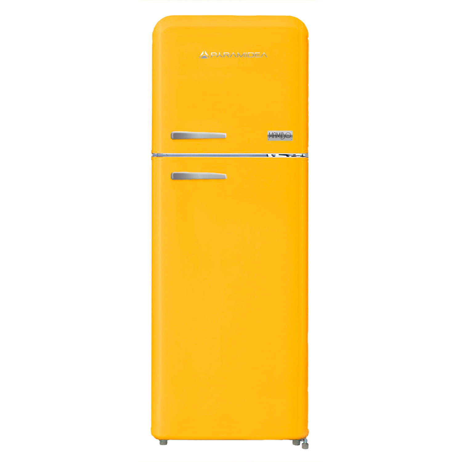 PYRAMIDEA Frigorifero Doppia Porta Ventilato 240 Litri Colore Ocra MAMBO2402O