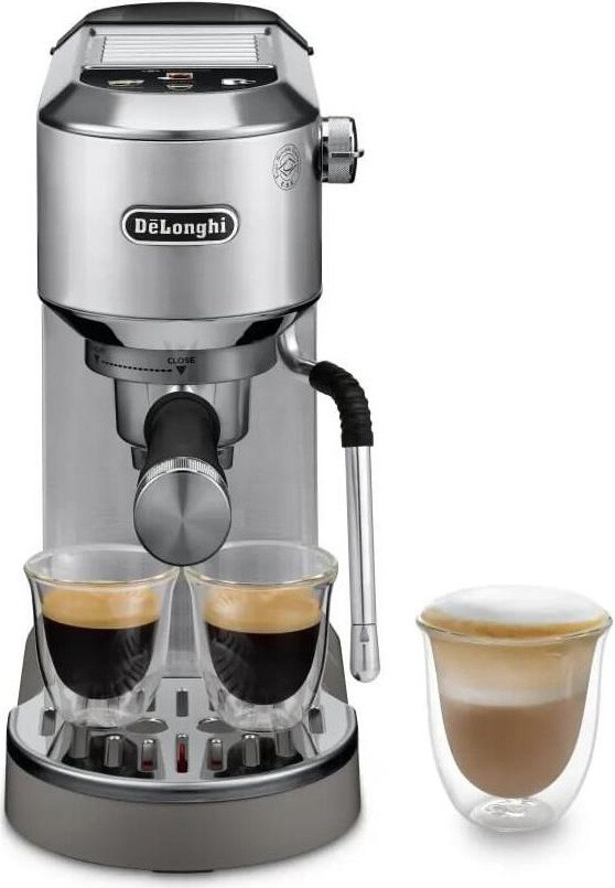Macchina Caffè Cialde e Caffè Macinato in Polvere Dedica Duo EC890.M De Longhi