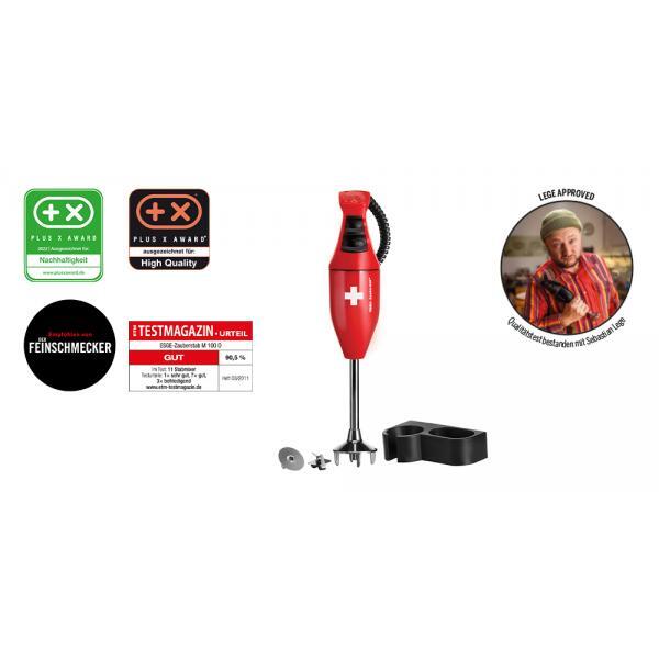 90212  ESGE-Zauberstab E120 90212, frullatore ad immersione rosso  4011689902123