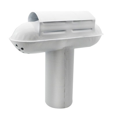 Esalatore Fumi Modello "tempest" Regolabile - Mm 110 - 115