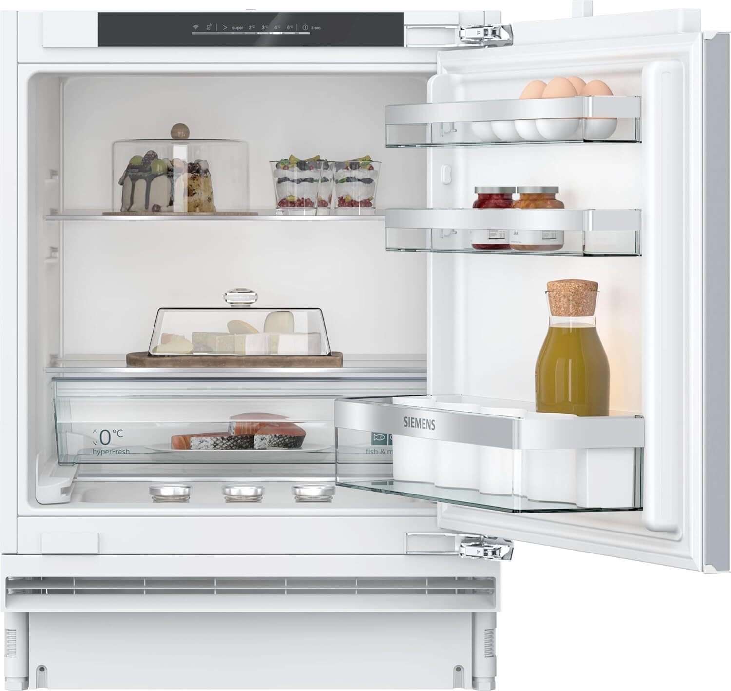 Siemens KU21RADE0 iQ500 Unterbau-Kühlschrank 82 x 59.8 cm Flachscharnier