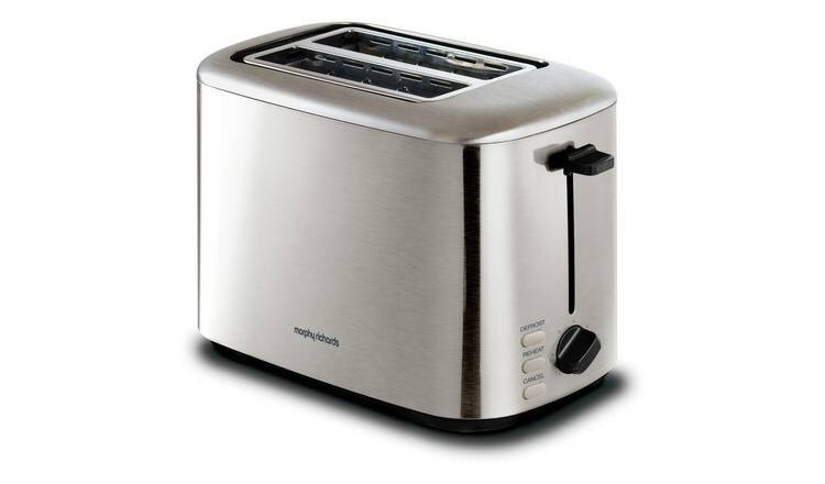 Attrezzatura tostapane Morphy Richards 222067 2 fette, spazzolata