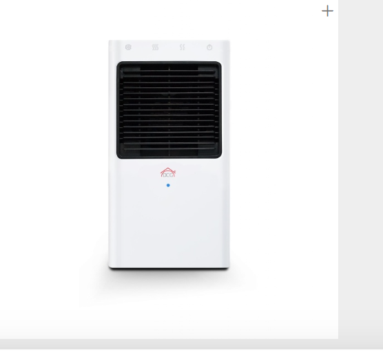 DCG VERI50 Ventilatore a Torre 9W - Bianco Raffrescatore d aria da tavolo