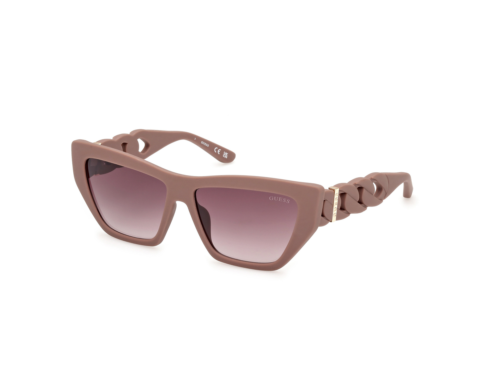 Occhiali da Sole Guess GU00111 58F matte beige 56/14/130 Donna