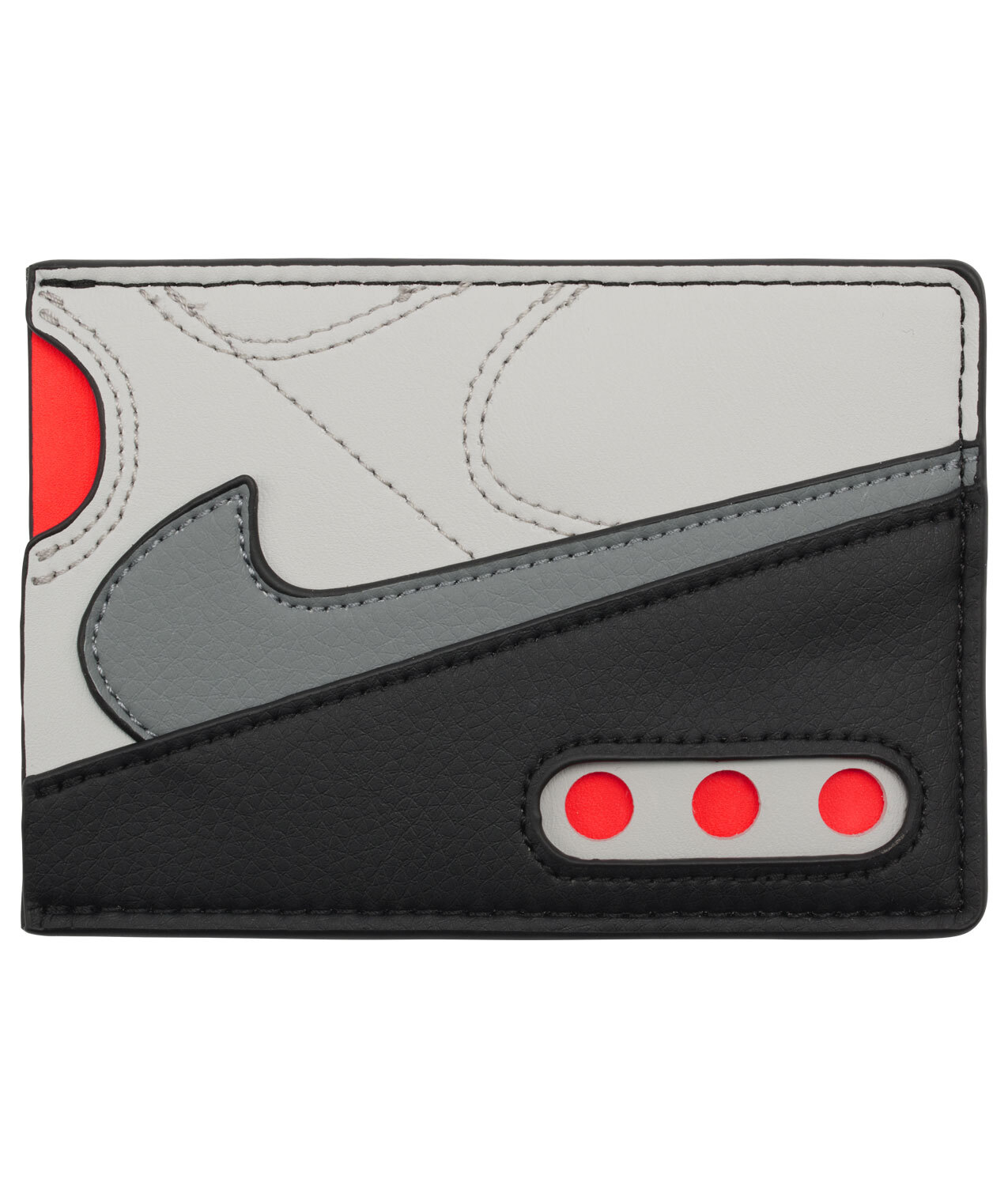 Nike Icon Air Max 90 Card Wallet Portafogli Carte Credito Patente Schede Grey