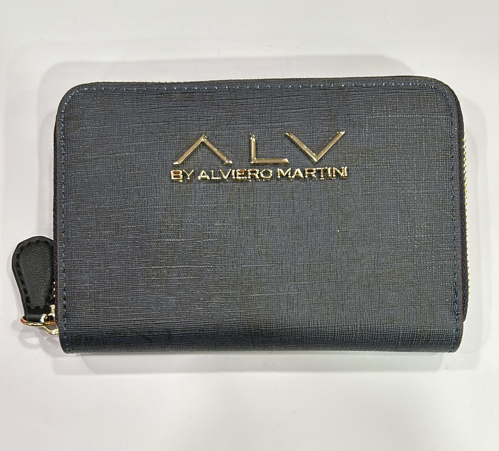PORTAFOGLIO ALVIERO MARTINI BLU 15X10