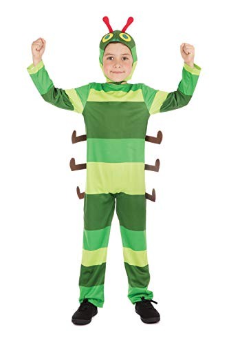 Bristol Novelty Children's Caterpillar Costume 6 - 8 years
