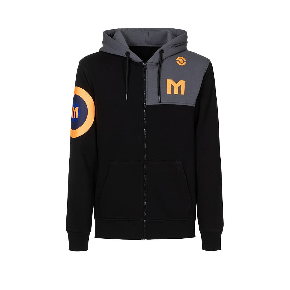 Felpa Luca Marini VR46 Fleece Uomo M Multicolore – Zip Cappuccio Ufficiale MotoG