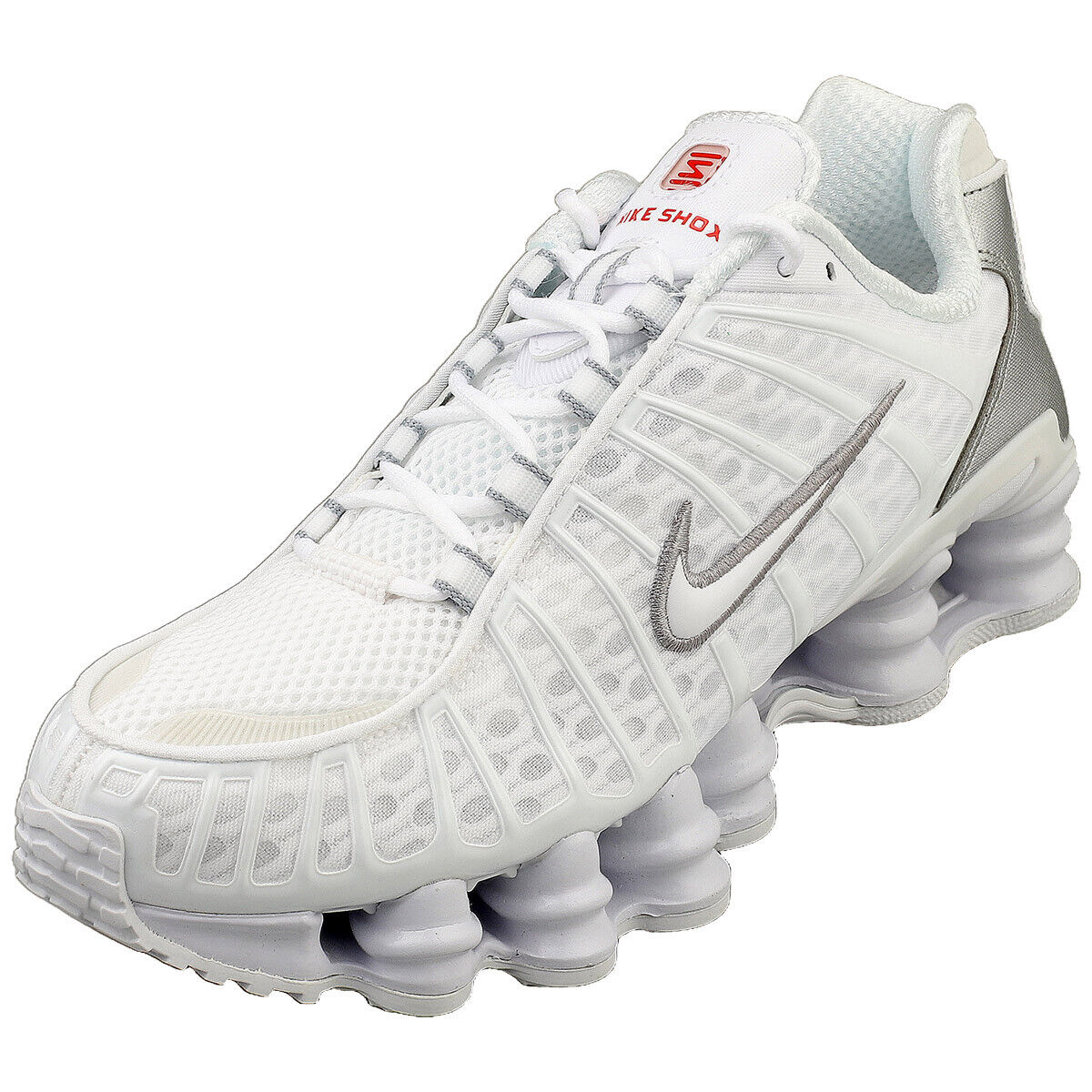 Nike Shox TL Donna Bianco Argento - 36.5 EU