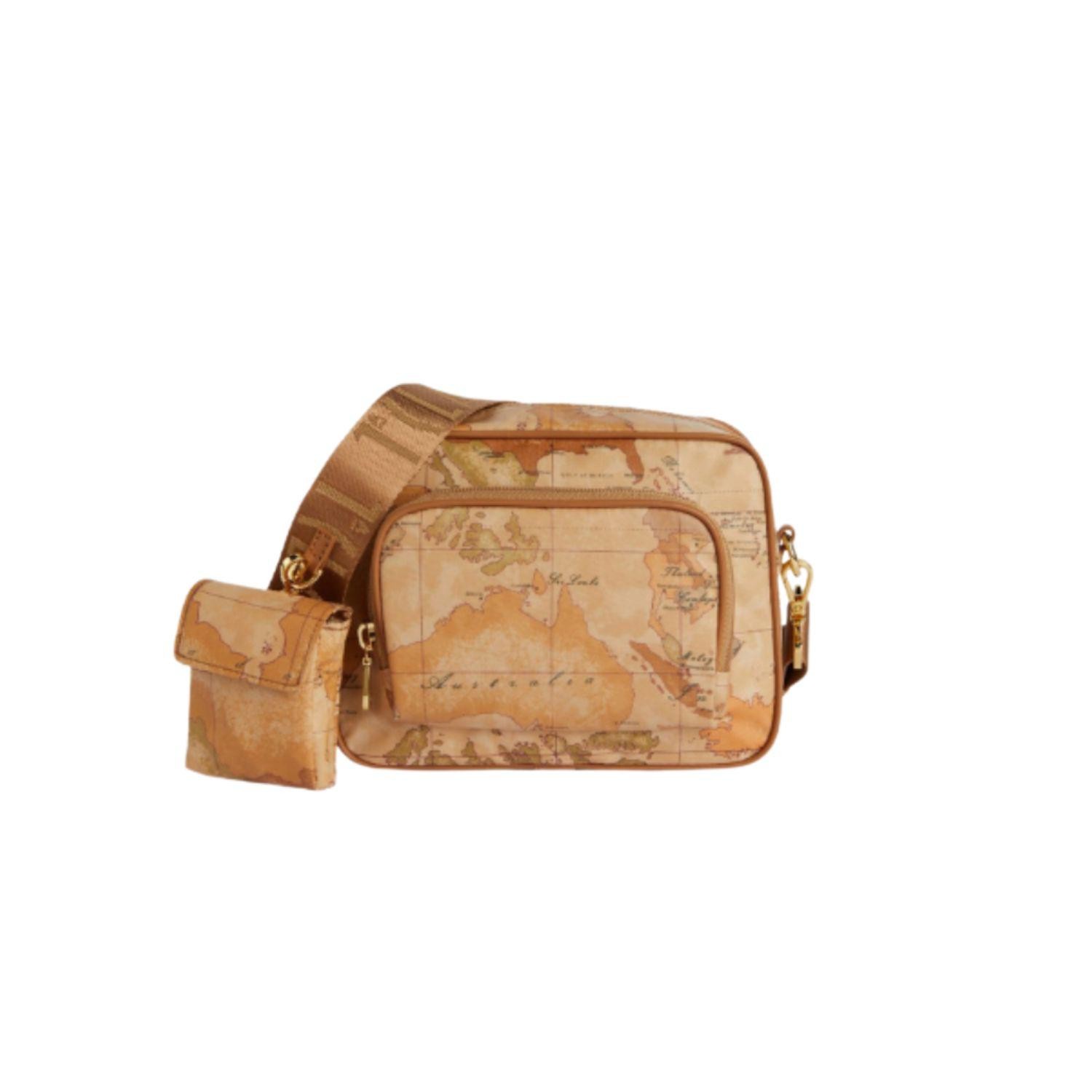 ALVIERO MARTINI 1a CLASSE - Geo Soft tracolla reporter con portamonete Beige