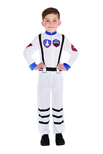 Bristol Novelty Children's Astronaut Costume 10 - 12 years
