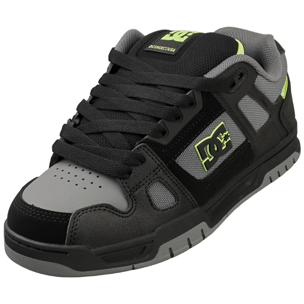 DC Shoes STAG Scarpe da Skate nere e Grigie Uomo - 42 EU