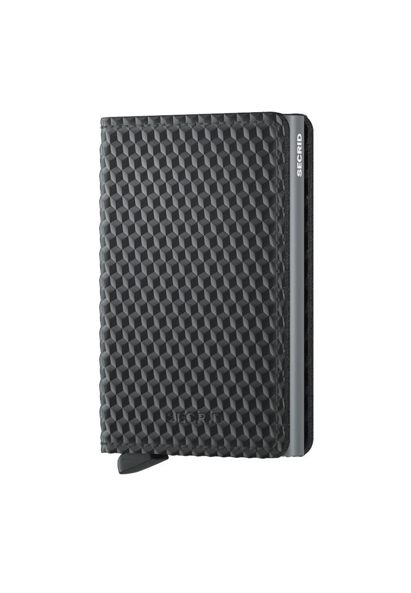 Portafoglio Secrid Slimwallet SCU cubic black titanium