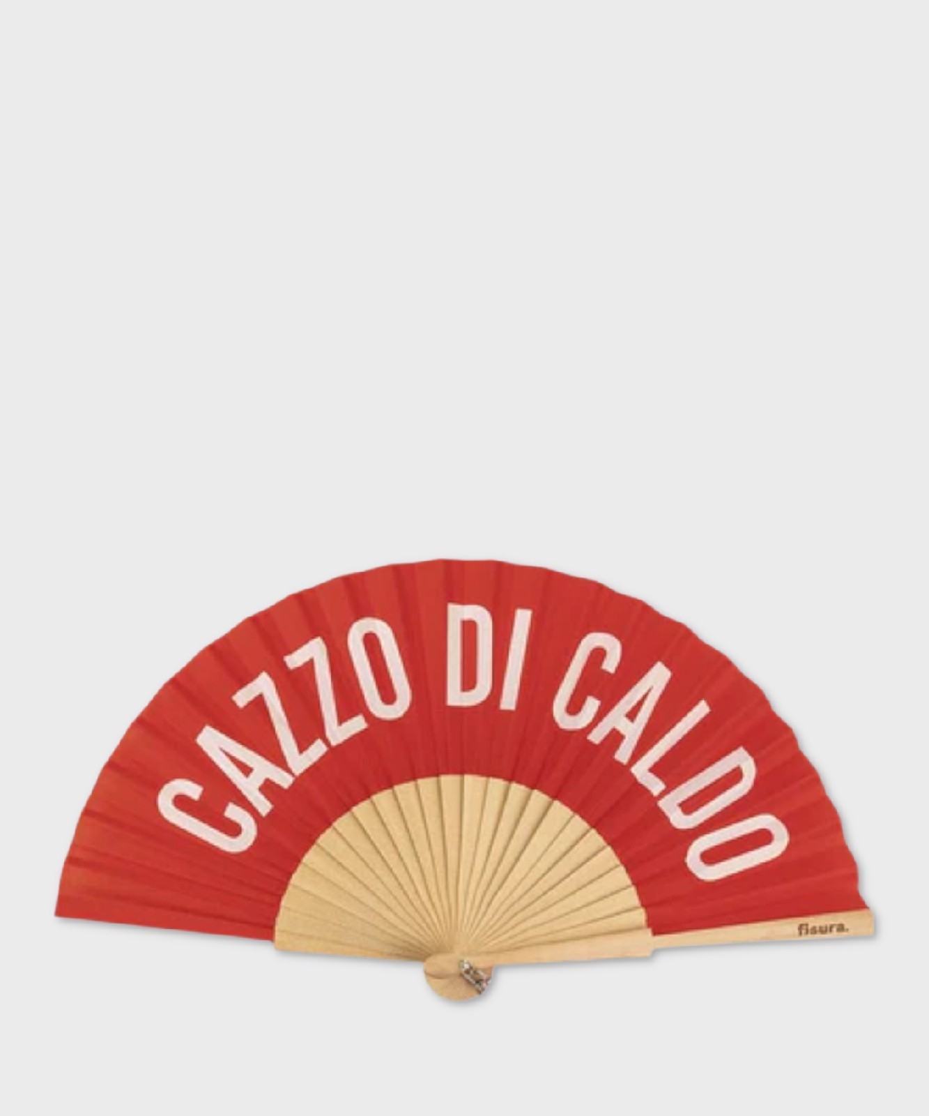 Fisura ventaglio CAZZO DI CALDO rosso ACA23123