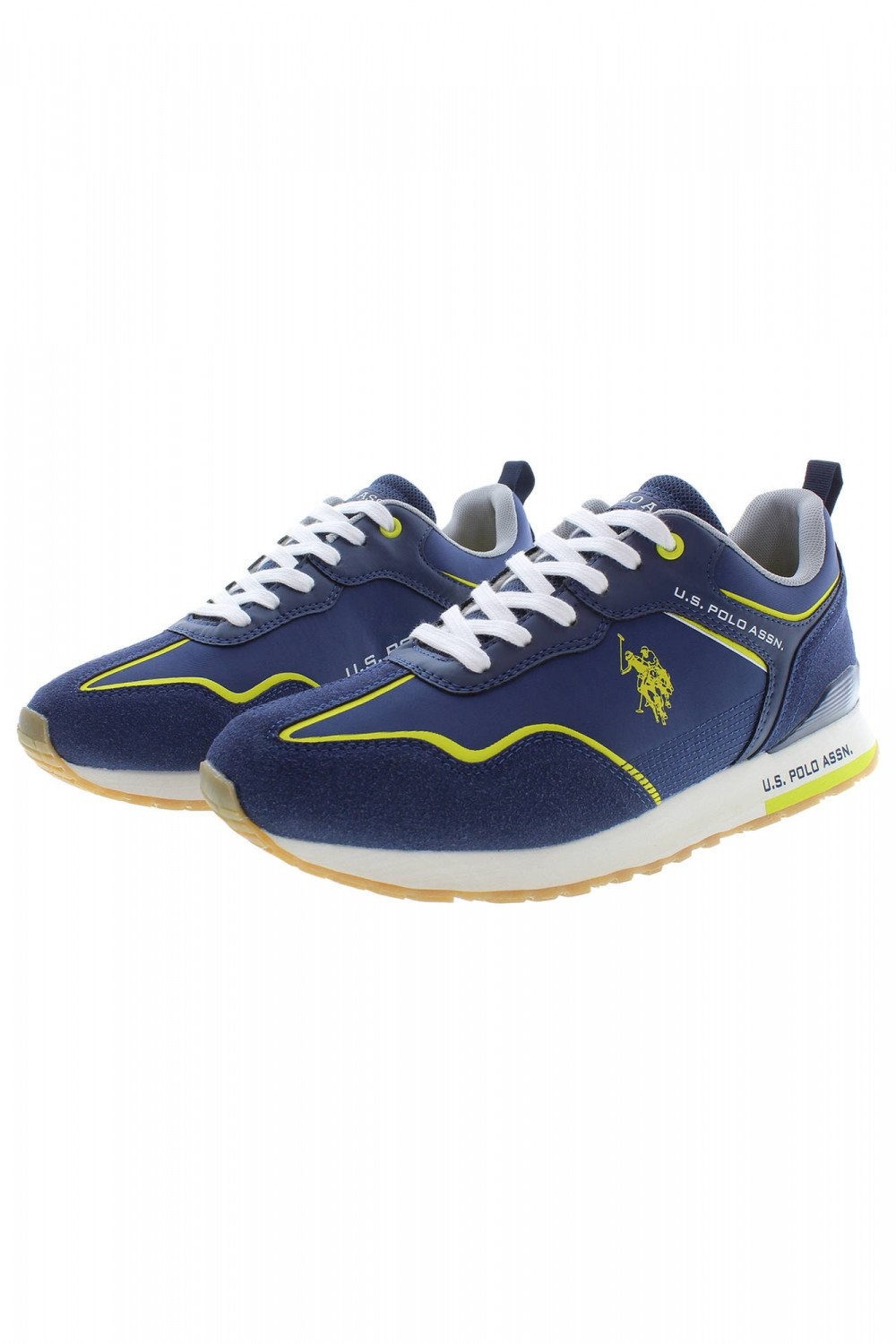 U.s. Polo Assn. Calzature Uomo Sneakers Calzatura sportiva Blu 42 Con Lacci, Det