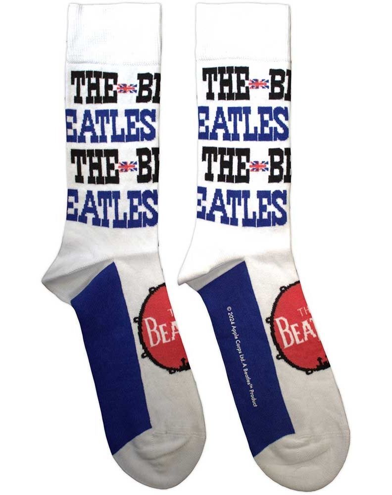 Abbigliamento Beatles - The - The Beatles Ankle Socks: Budokan Poster & Drum Log