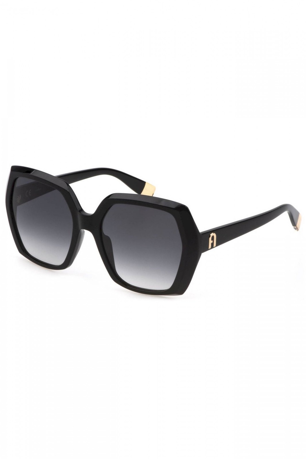 Furla Accessori Donna Occhiale da sole Nero Unica Montatura In Acetato, Lente Qu
