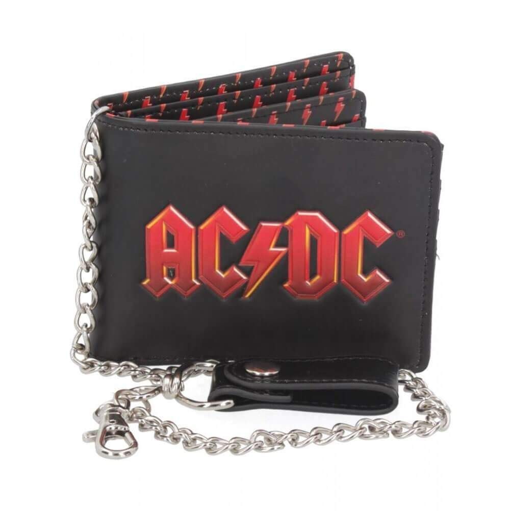 Nemesis Now ACDC Portafoglio 11cm, PU, Nero