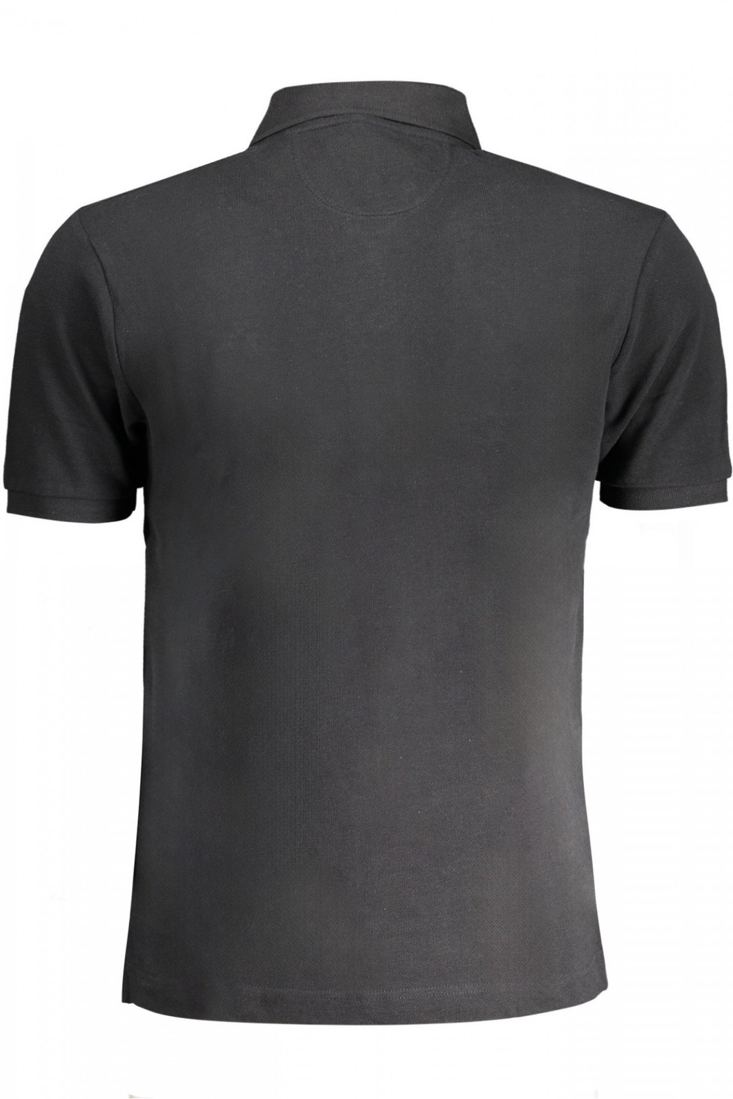 La Martina Abbigliamento Uomo Polo maniche corte Nero M Regular Fit, 2 Bottoni,