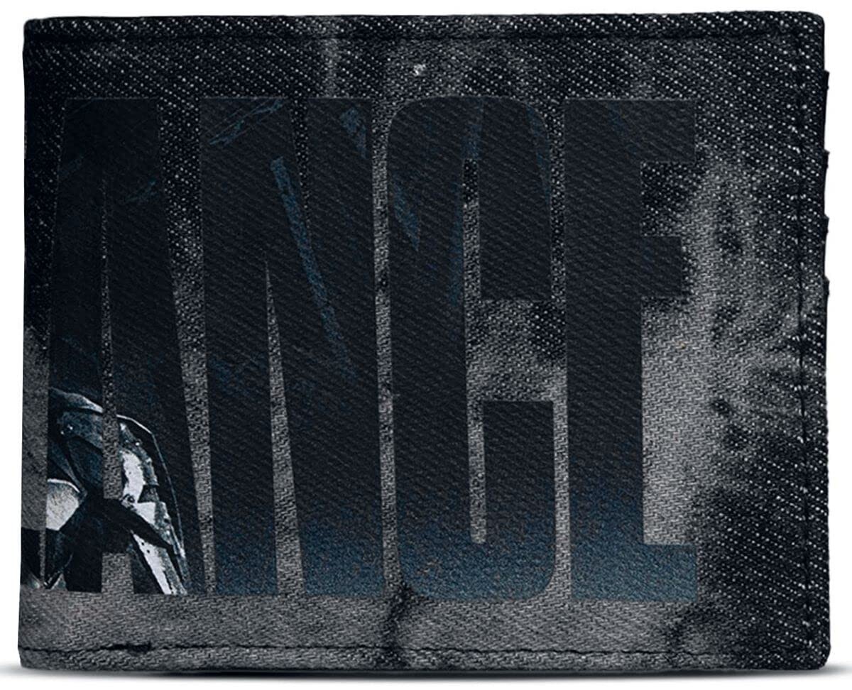 DIFUZED Batman The Portafoglio Vengeance 2022 Logo Nuovo Ufficiale Nero Bifold S
