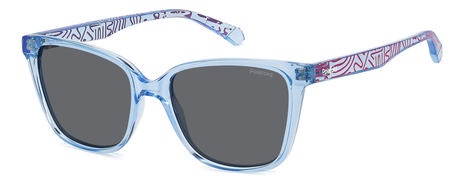 Occhiali da Sole POLAROID KIDS PLD 8062/S MVU AZURE 48/15/130 JUNIOR