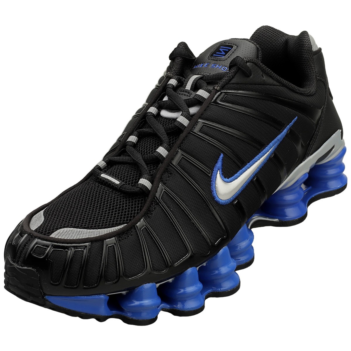 Nike Shox TL Uomo Nero Argento Sneakers da Moda - 43 EU