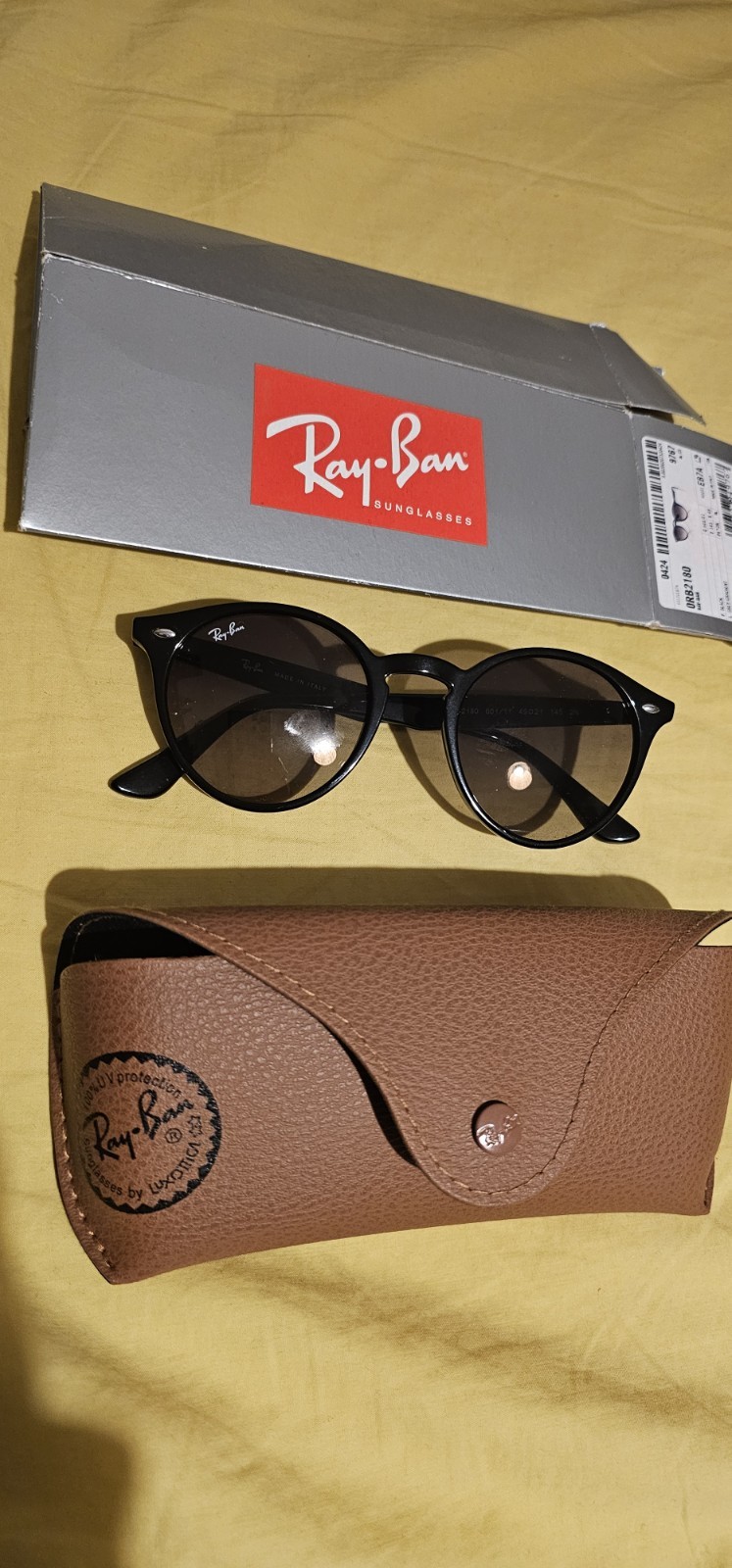 Ray-Ban RB2180 601/11-49-21 Occhiali da Sole per Uomo