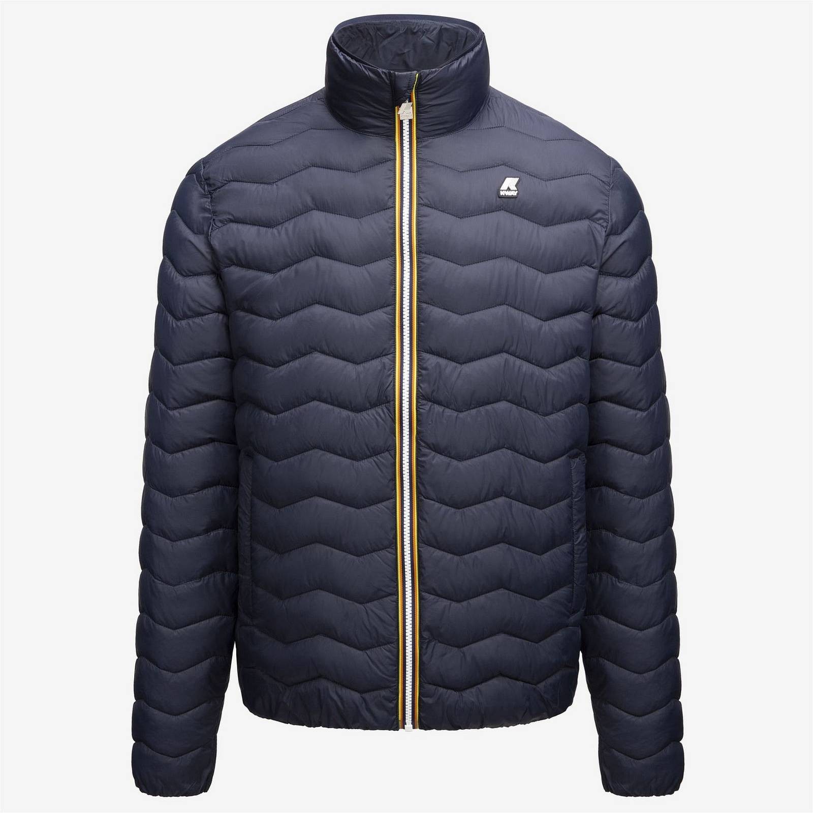 K-way Valentine Eco Warm - Piumino Trapuntato Blu - Taglia S Abbigliamento Uomo